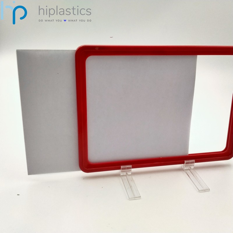 Hiplastics DBAM A5 PVC use the A5 frame for Supermarket Display缩略图