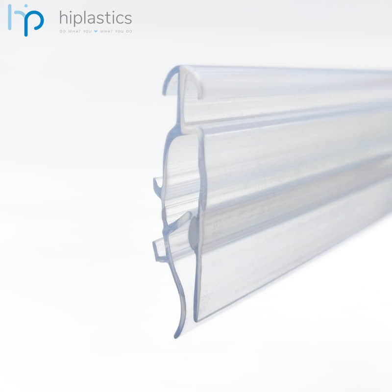 Hiplastics Gripper Plastic Profile Manufacturer PVC Strip Custom Poster Hanger for Supermarket缩略图