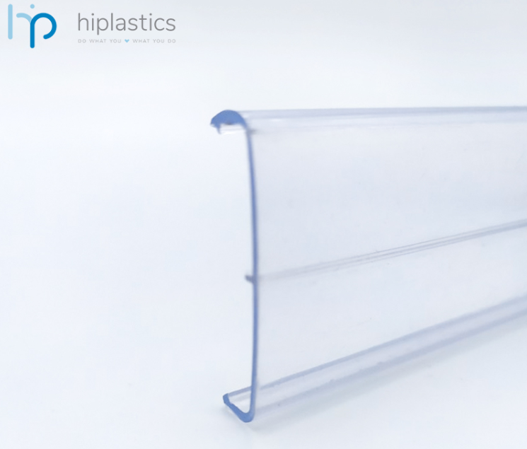 Hiplastics Clear Tag Holder Price Label Holders for Retailing缩略图
