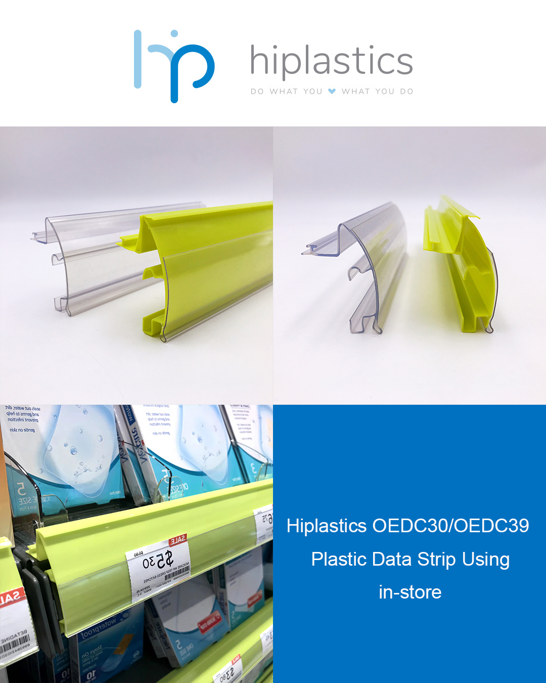 Hiplastics OEDC30 OEDC39 Plastic Data Strip Using in-store缩略图